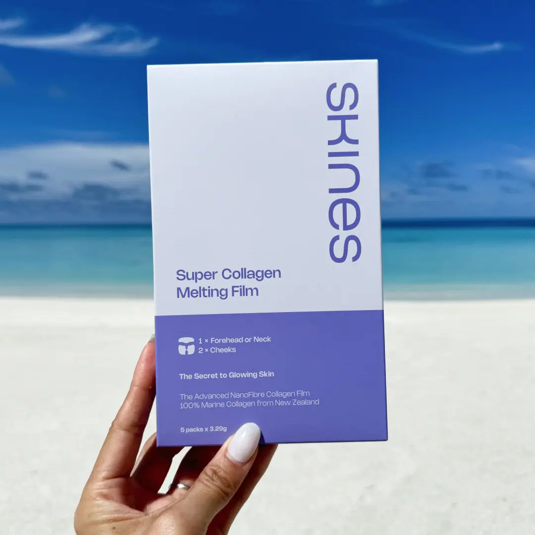 Super Collagen Melting Film - Forehead/Neck + Cheek Outer Box | SKINES Beauty
